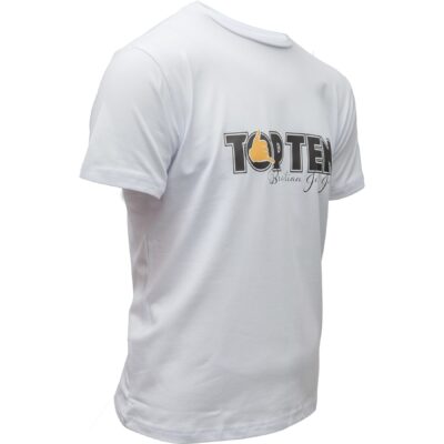 TOP TEN T-Shirt - BJJ Hang Loose - Weiß