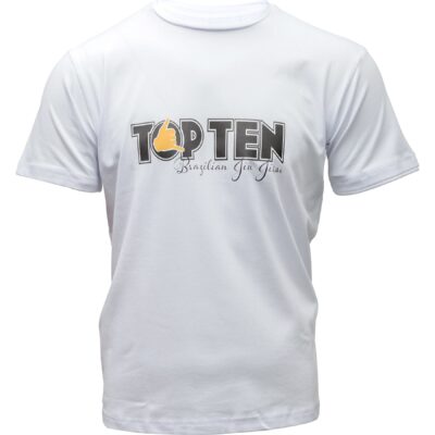 TOP TEN T-Shirt - BJJ Hang Loose - Weiß