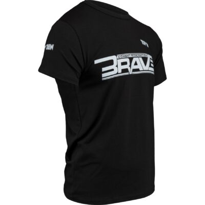 TOP TEN MMA T-Shirt - BRAVE - Schwarz TOP TEN MMA T-Shirt - BRAVE - Schwarz