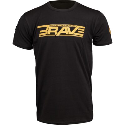 TOP TEN T-Shirt - BRAVE x TOP TEN MMA - Schwarz TOP TEN T-Shirt - BRAVE x TOP TEN MMA - Schwarz