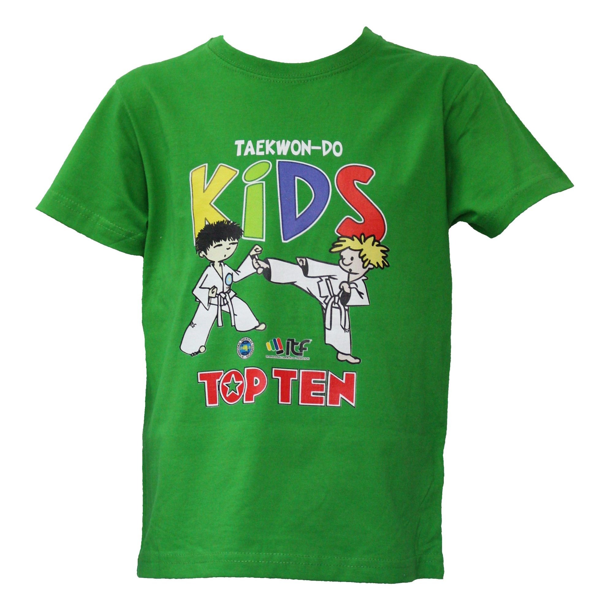 TOP TEN T-Shirt - ITF KIDS - Weiß