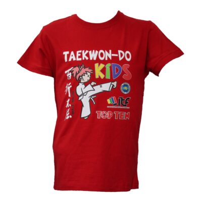 TOP TEN T-Shirt - ITF KIDS - Weiß