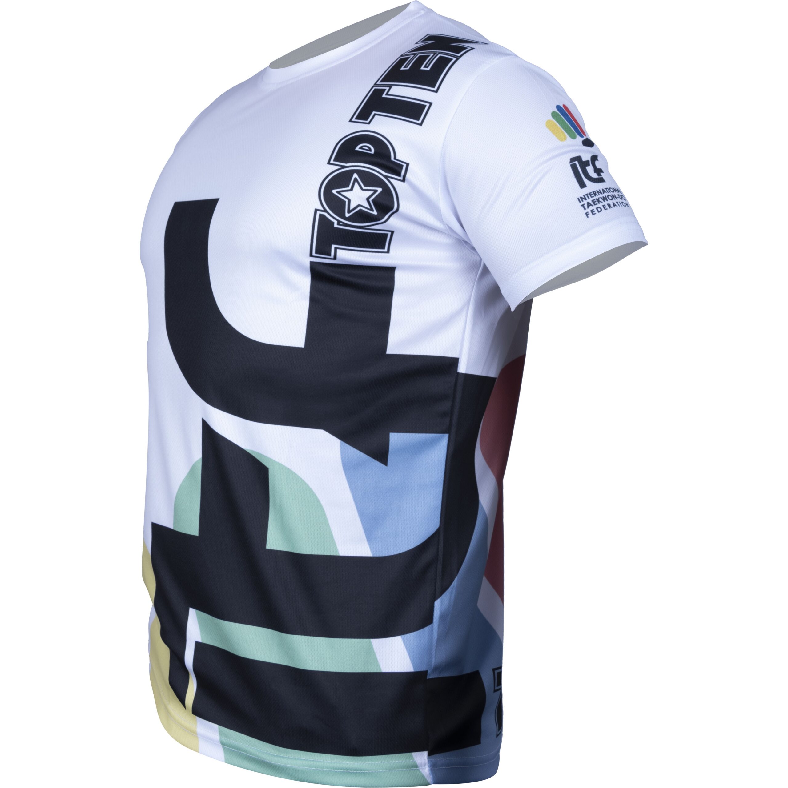 TOP TEN T-Shirt - ITF Hyper - Weiß TOP TEN T-Shirt - ITF Hyper - Weiß