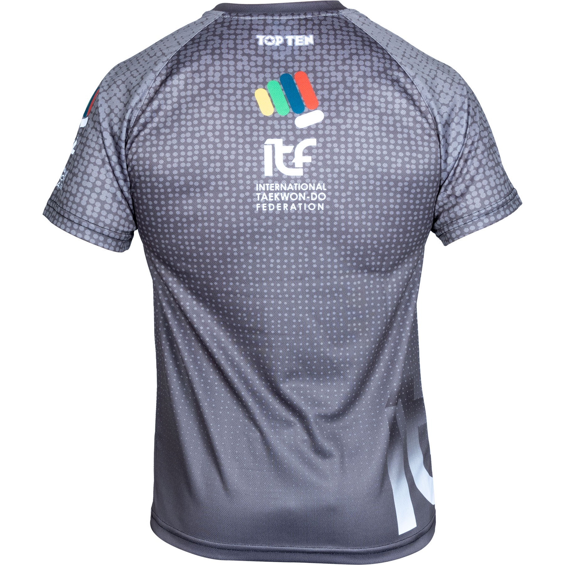 TOP TEN T-Shirt - ITF Spot - Schwarz TOP TEN T-Shirt - ITF Spot - Schwarz
