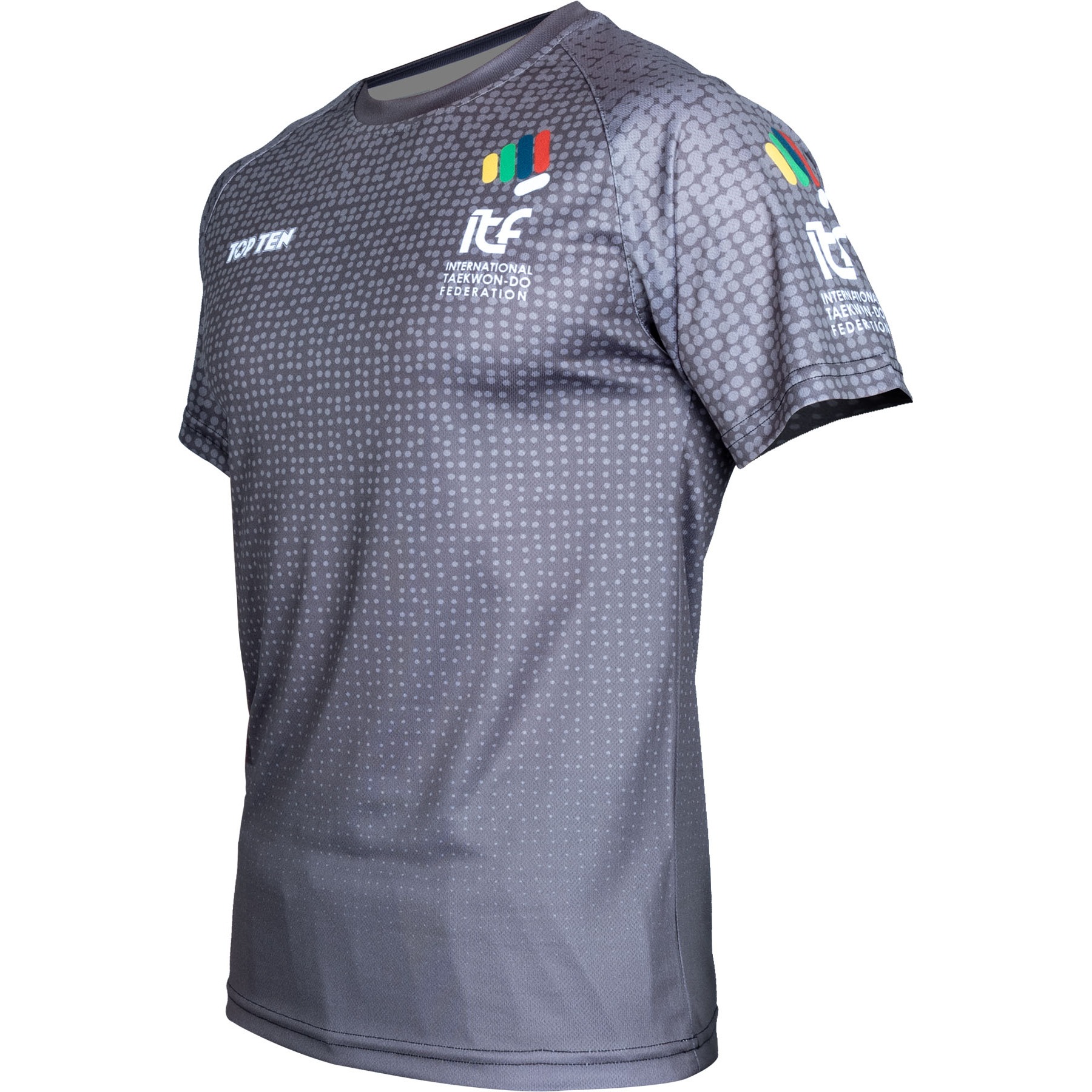 TOP TEN T-Shirt - ITF Spot - Schwarz TOP TEN T-Shirt - ITF Spot - Schwarz