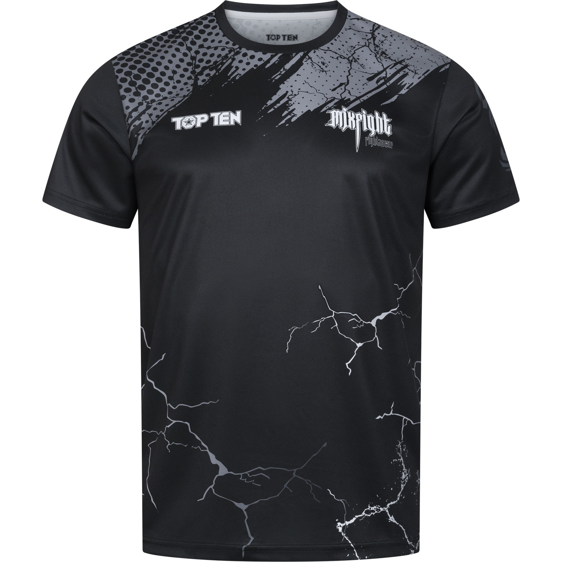 TOP TEN MMA T-Shirt - Mixfight Gorilla - Schwarz