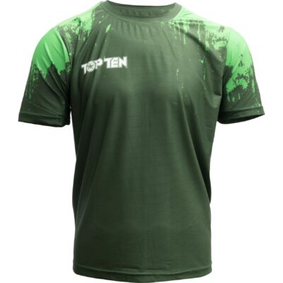 TOP TEN T-Shirt - Power Ink - Grün