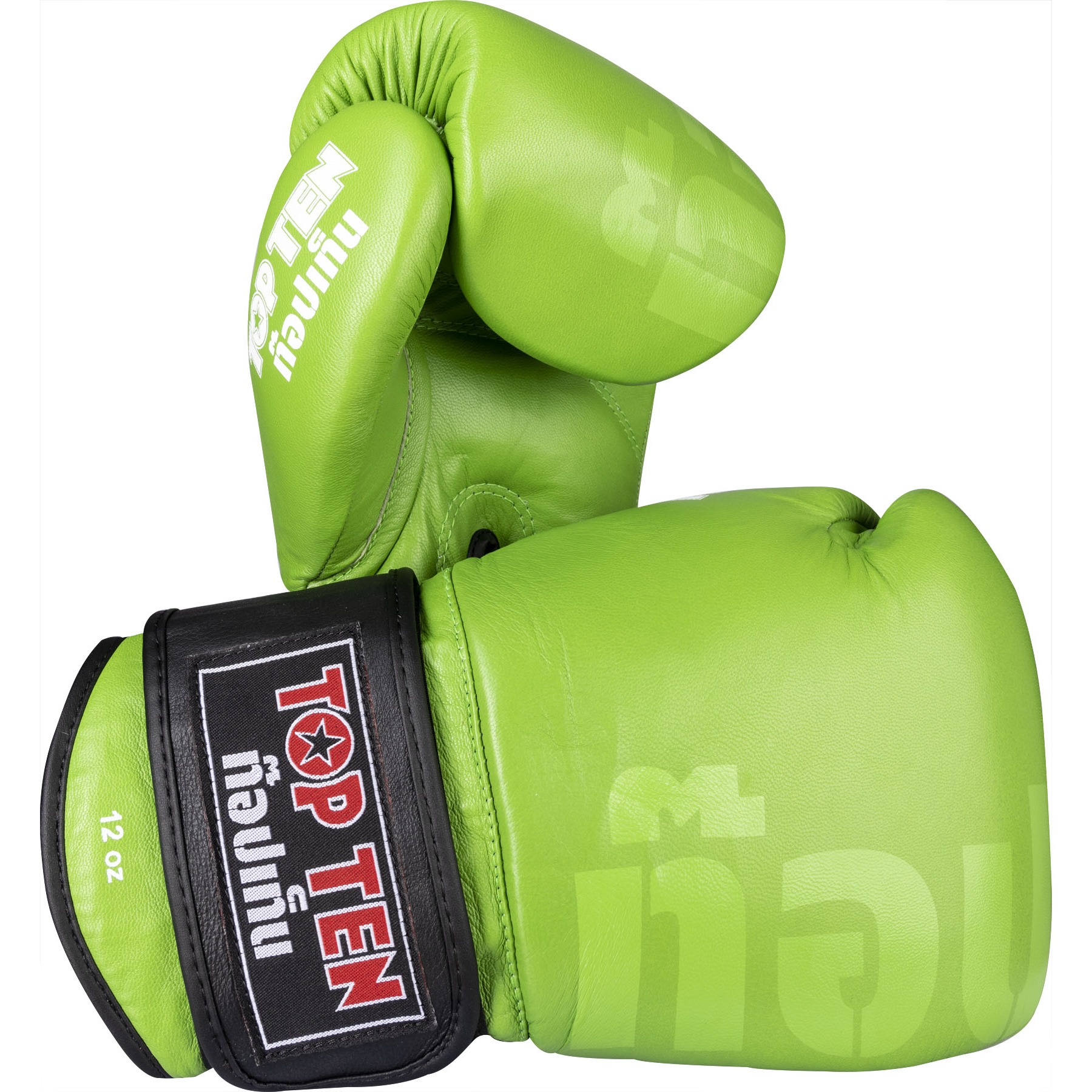 TOP TEN Muay Thai Handschuhe - Ajarn IFMA - Grün