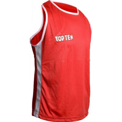 TOP TEN Tank Top - Competition - Rot / Weiß