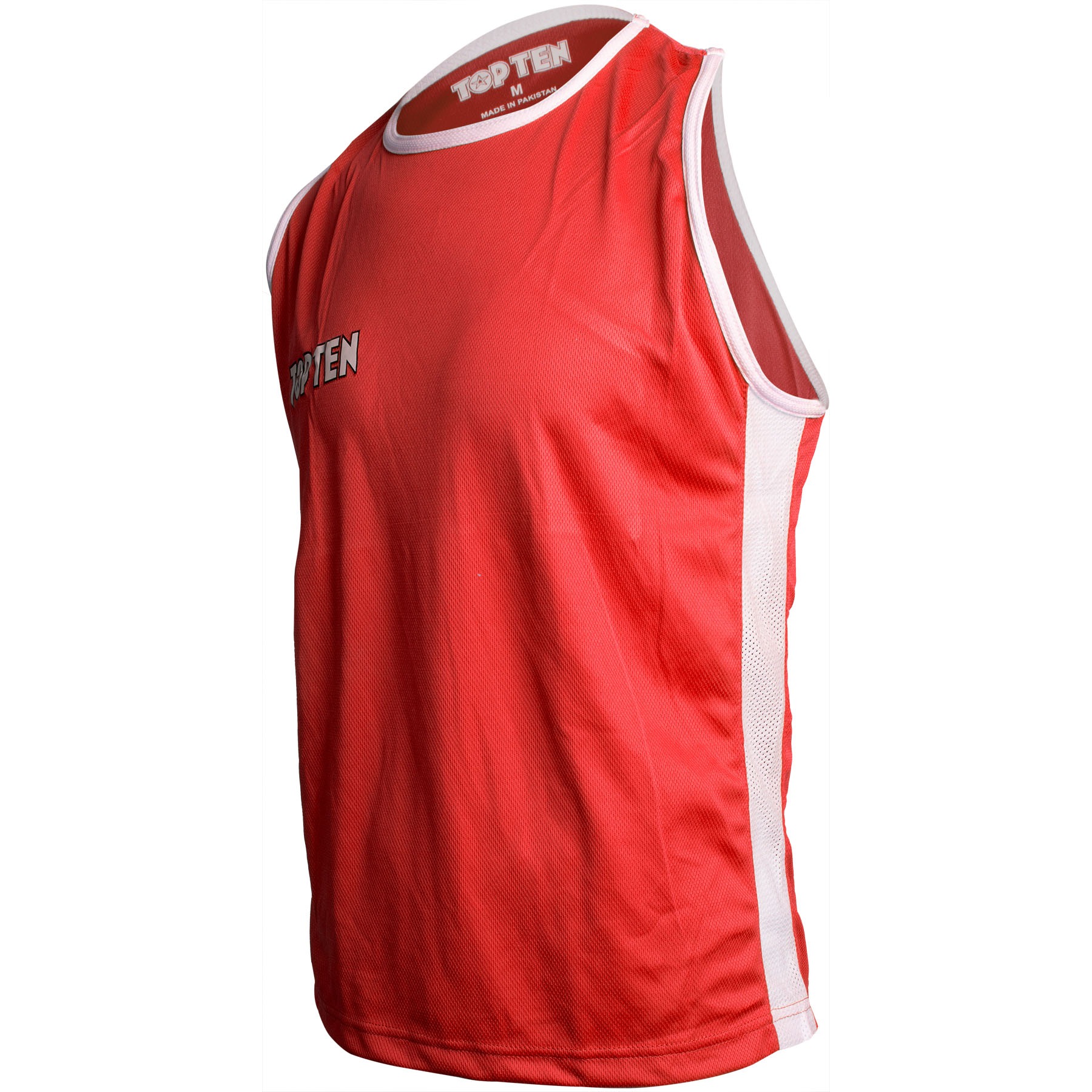 TOP TEN Tank Top - Competition - Rot / Weiß TOP TEN Tank Top - Competition - Rot / Weiß