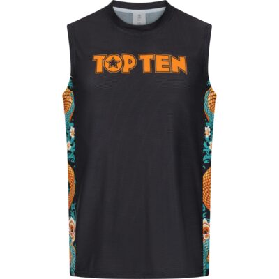 TOP TEN Tank Top - Ryu del Mar - Schwarz TOP TEN Tank Top - Ryu del Mar - Schwarz