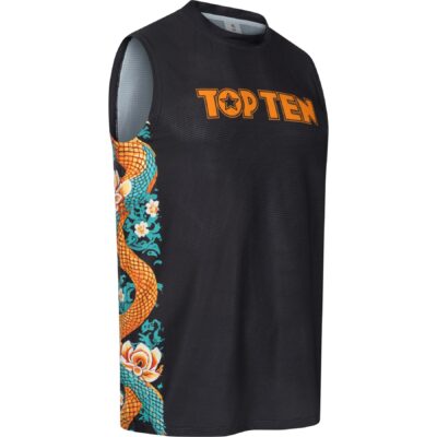 TOP TEN Tank Top - Ryu del Mar - Schwarz TOP TEN Tank Top - Ryu del Mar - Schwarz