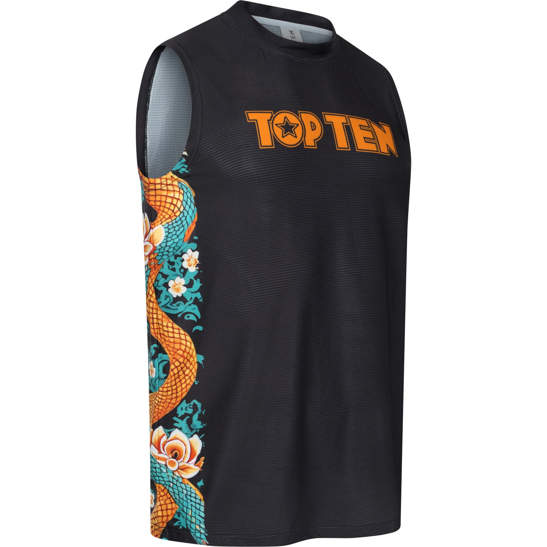 TOP TEN Tank Top - Ryu del Mar - Schwarz TOP TEN Tank Top - Ryu del Mar - Schwarz