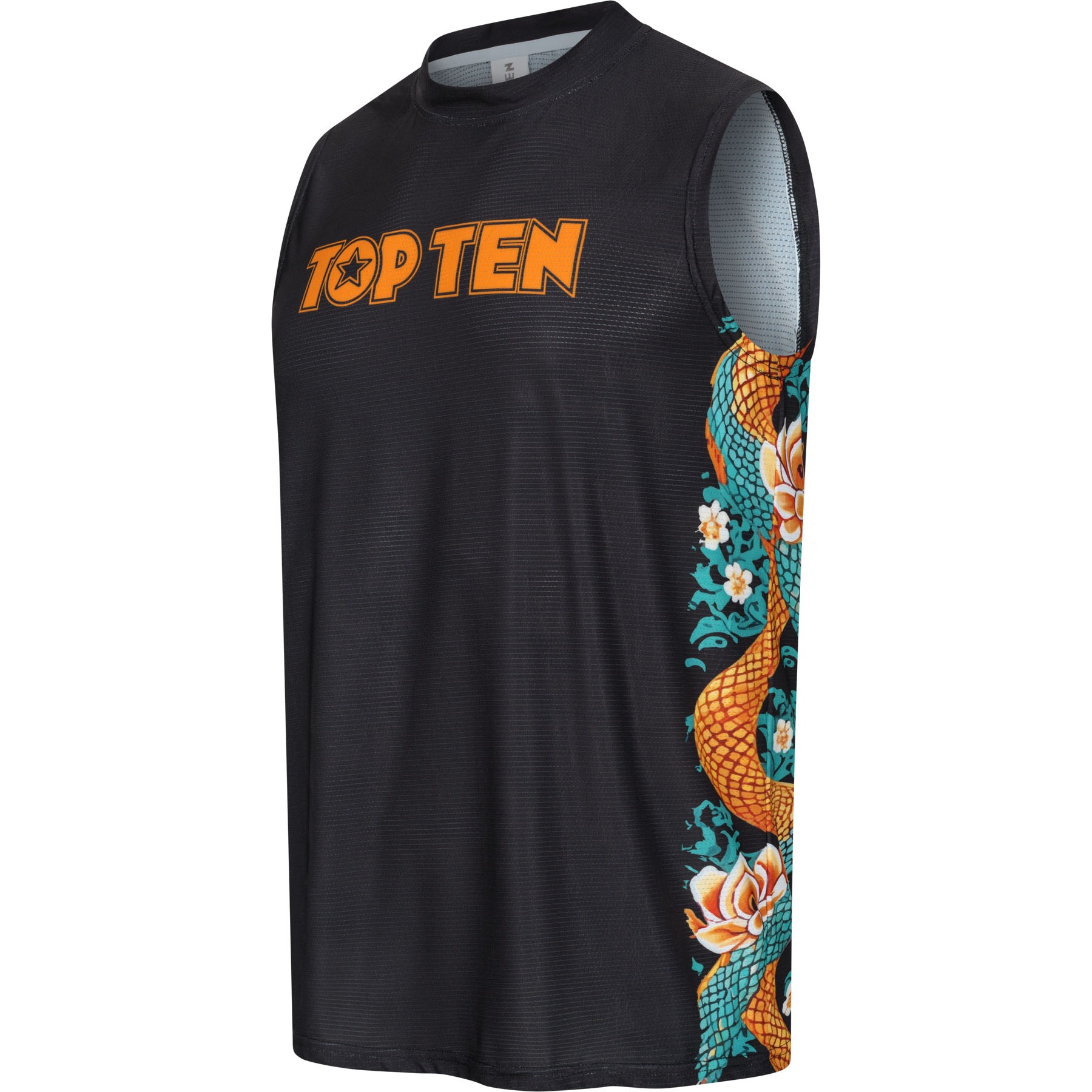 TOP TEN Tank Top - Ryu del Mar - Schwarz TOP TEN Tank Top - Ryu del Mar - Schwarz