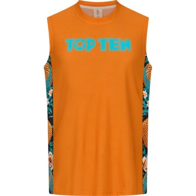 TOP TEN Tank Top - Ryu del Mar - Orange TOP TEN Tank Top - Ryu del Mar - Orange