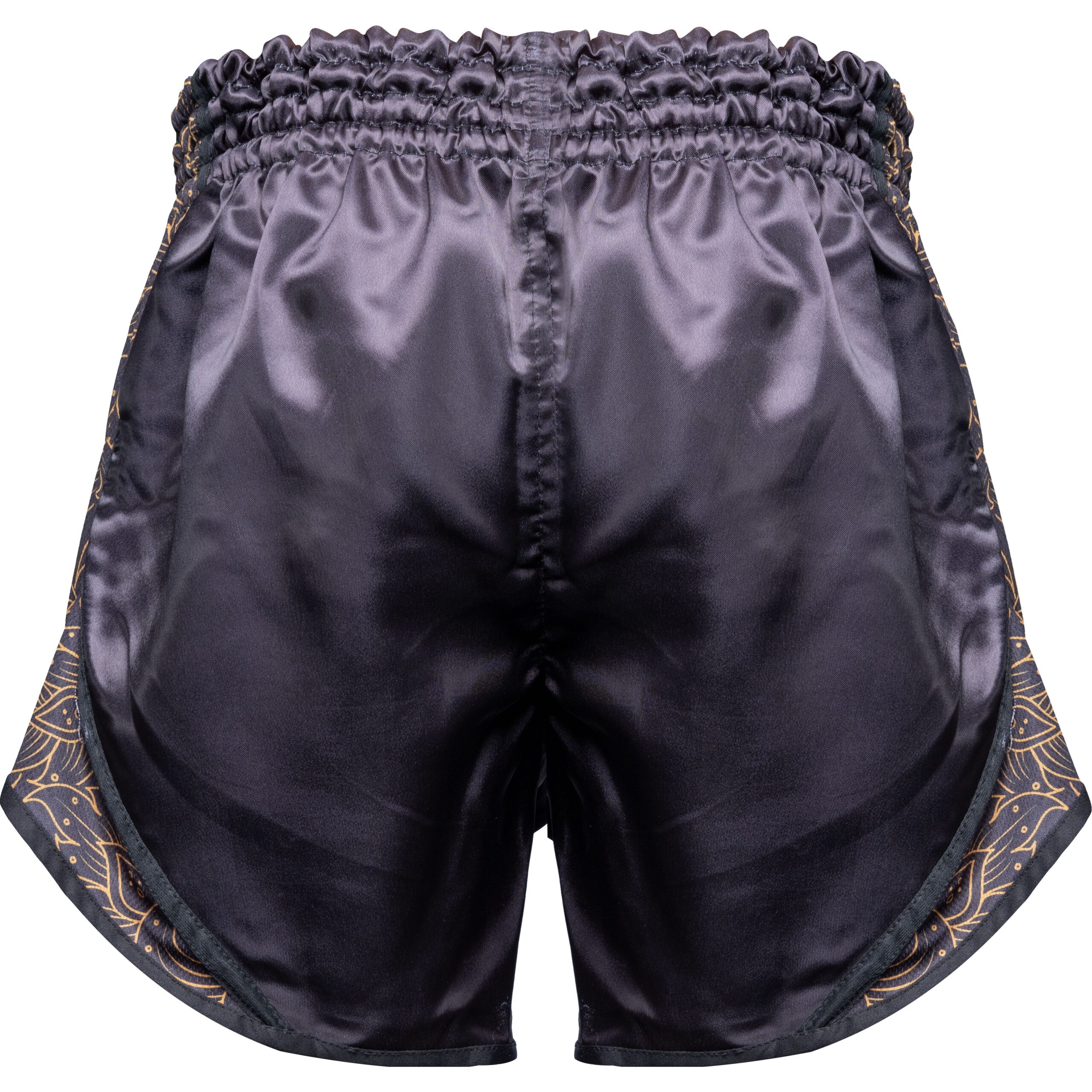 TOP TEN Muay-Thai-Shorts - Nong Han - Schwarz / Gold TOP TEN Muay-Thai-Shorts - Nong Han - Schwarz / Gold