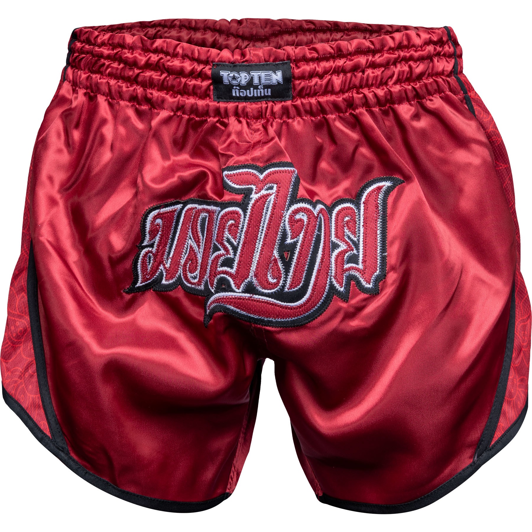 TOP TEN Muay-Thai-Shorts - Nong Han - Rot TOP TEN Muay-Thai-Shorts - Nong Han - Rot