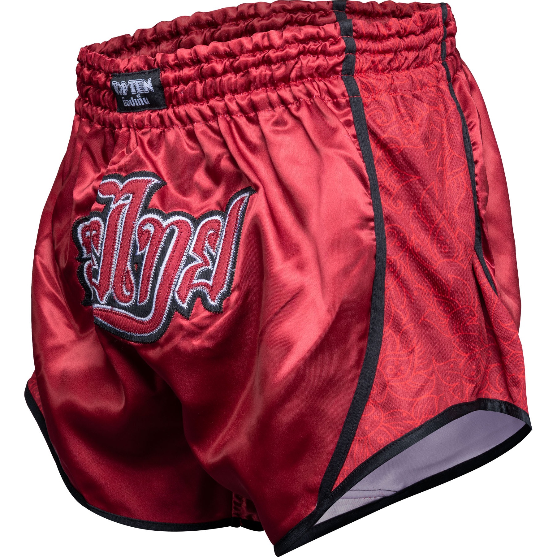 TOP TEN Muay-Thai-Shorts - Nong Han - Rot TOP TEN Muay-Thai-Shorts - Nong Han - Rot