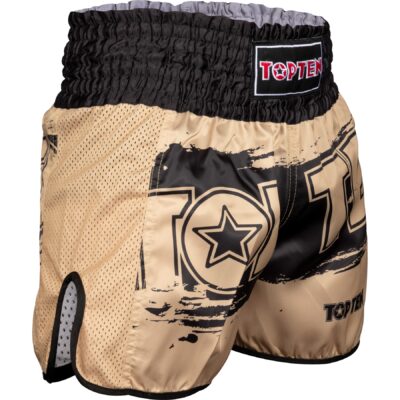 TOP TEN Kickbox-Shorts - Power Ink - Gold / Schwarz TOP TEN Kickbox-Shorts - Power Ink - Gold / Schwarz