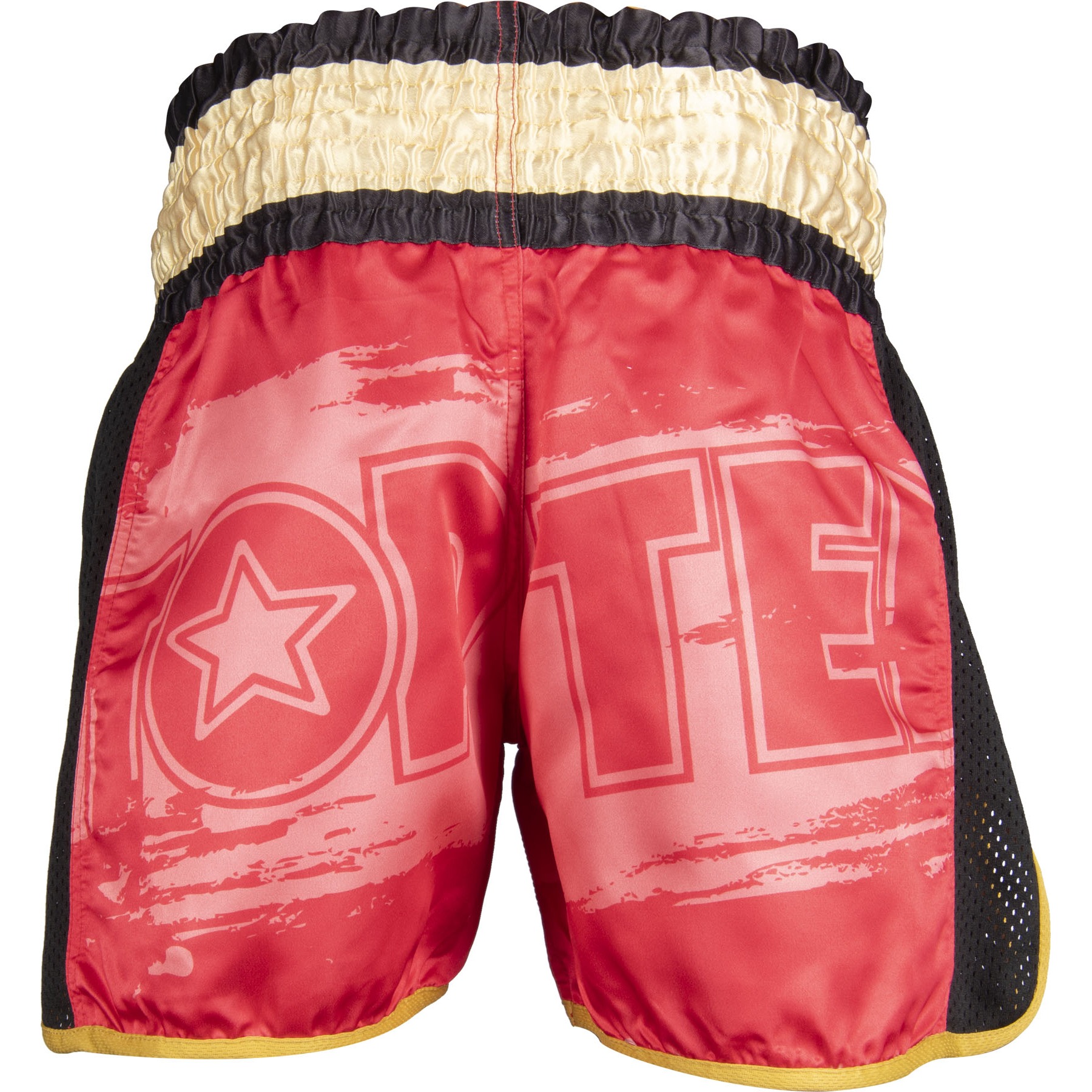 TOP TEN Kickbox-Shorts - Power Ink - Rot / Gold TOP TEN Kickbox-Shorts - Power Ink - Rot / Gold