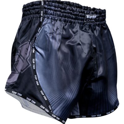 TOP TEN Kickbox-Shorts - Vectory - Schwarz TOP TEN Kickbox-Shorts - Vectory - Schwarz