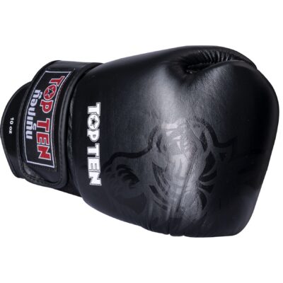 TOP TEN Muay Thai Handschuhe - Ajarn IFMA - Schwarz