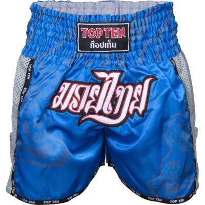 TOP TEN Muay-Thai-Shorts - Patchara IFMA - Blau TOP TEN Muay-Thai-Shorts - Patchara IFMA - Blau