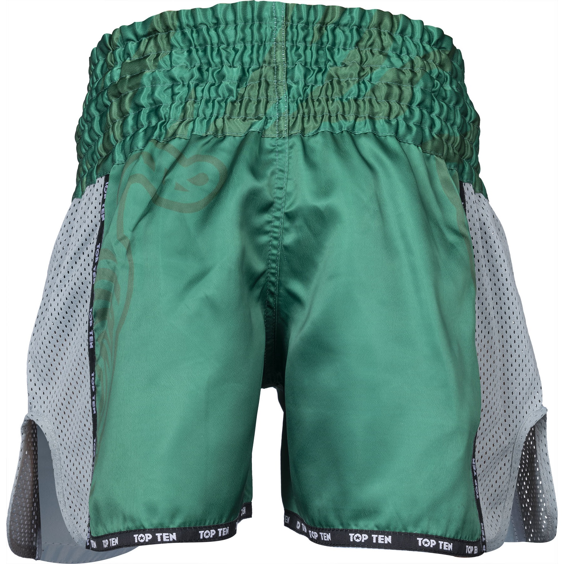TOP TEN Muay-Thai-Shorts - Patchara IFMA - Grün TOP TEN Muay-Thai-Shorts - Patchara IFMA - Grün