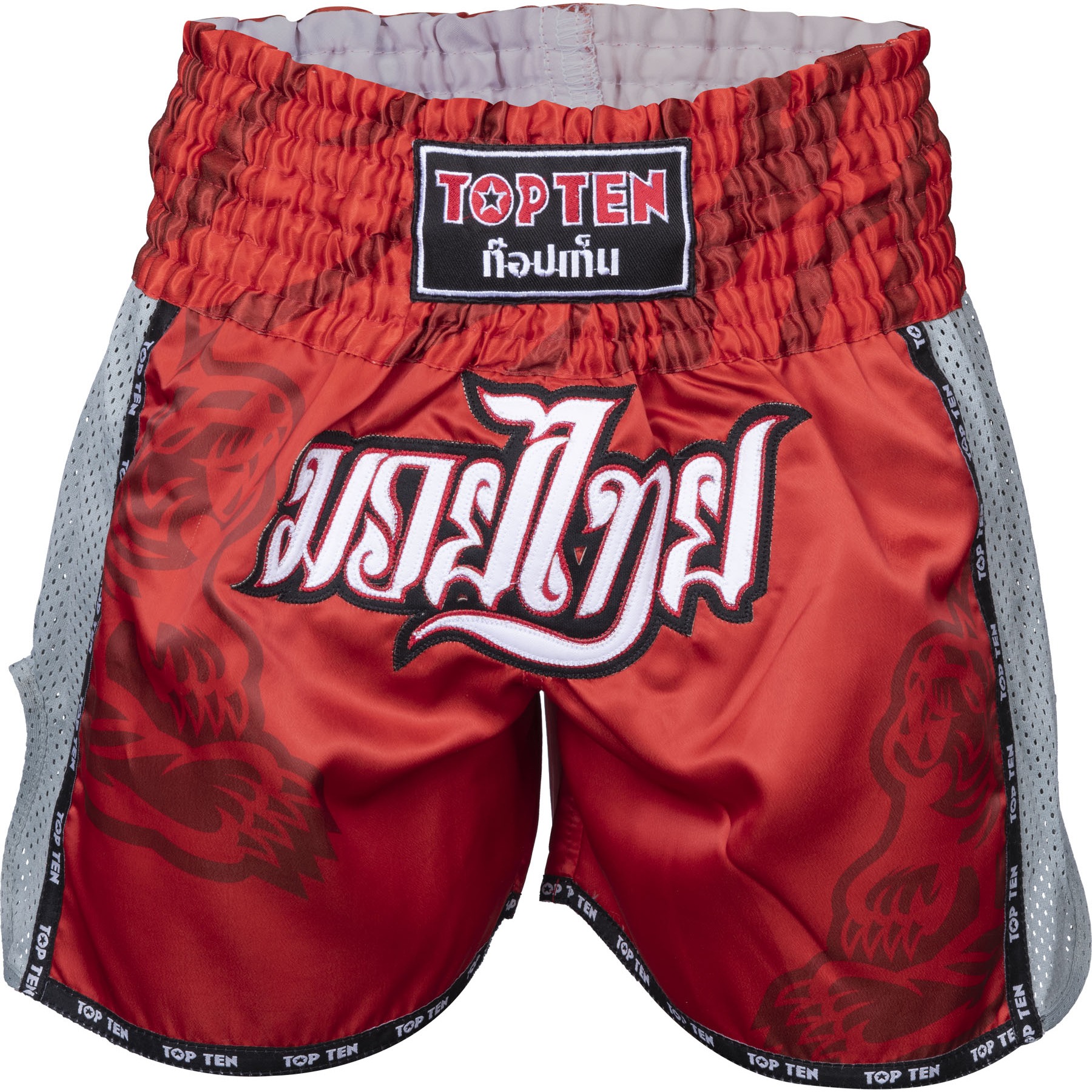 TOP TEN Muay-Thai-Shorts - Patchara IFMA - Rot TOP TEN Muay-Thai-Shorts - Patchara IFMA - Rot