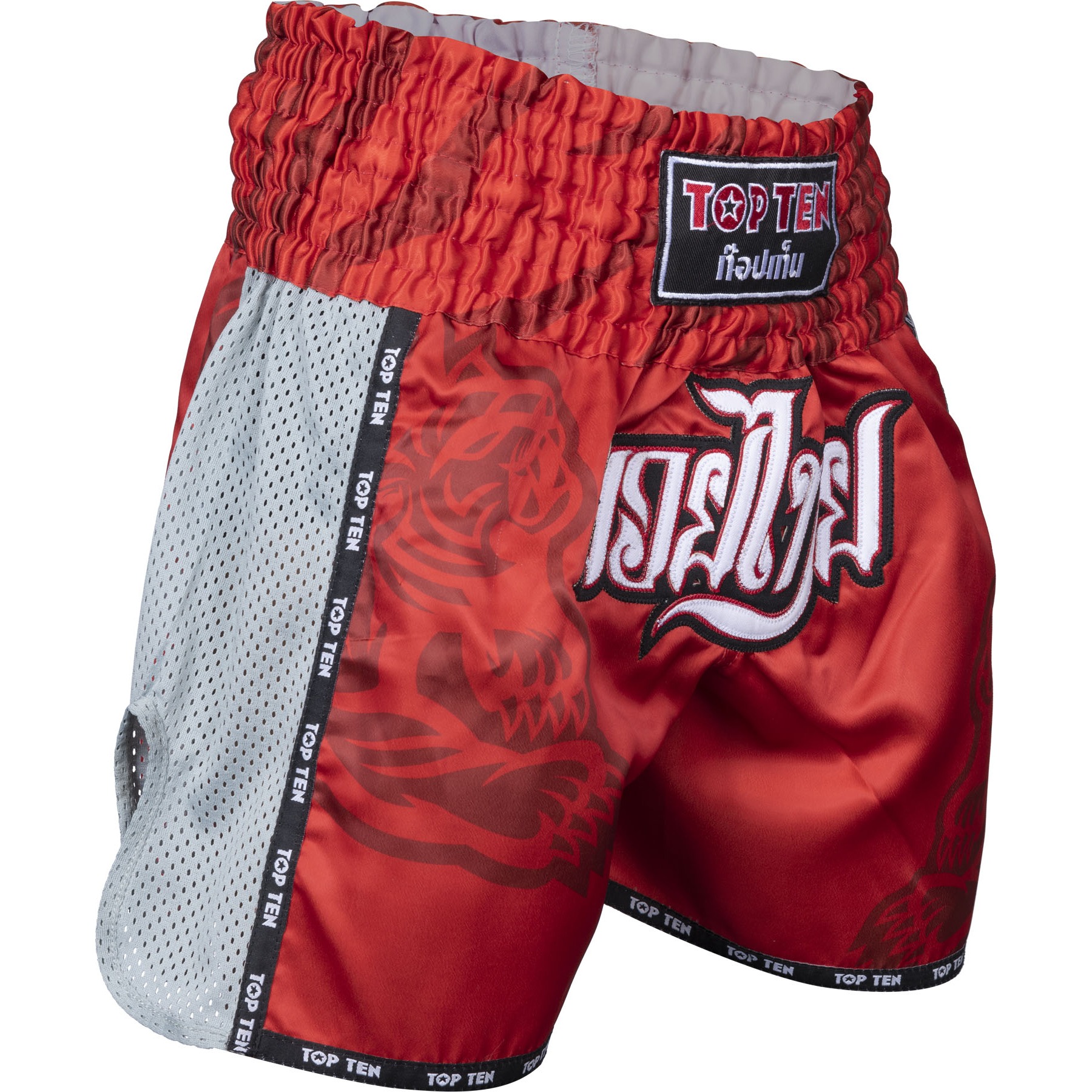TOP TEN Muay-Thai-Shorts - Patchara IFMA - Rot TOP TEN Muay-Thai-Shorts - Patchara IFMA - Rot