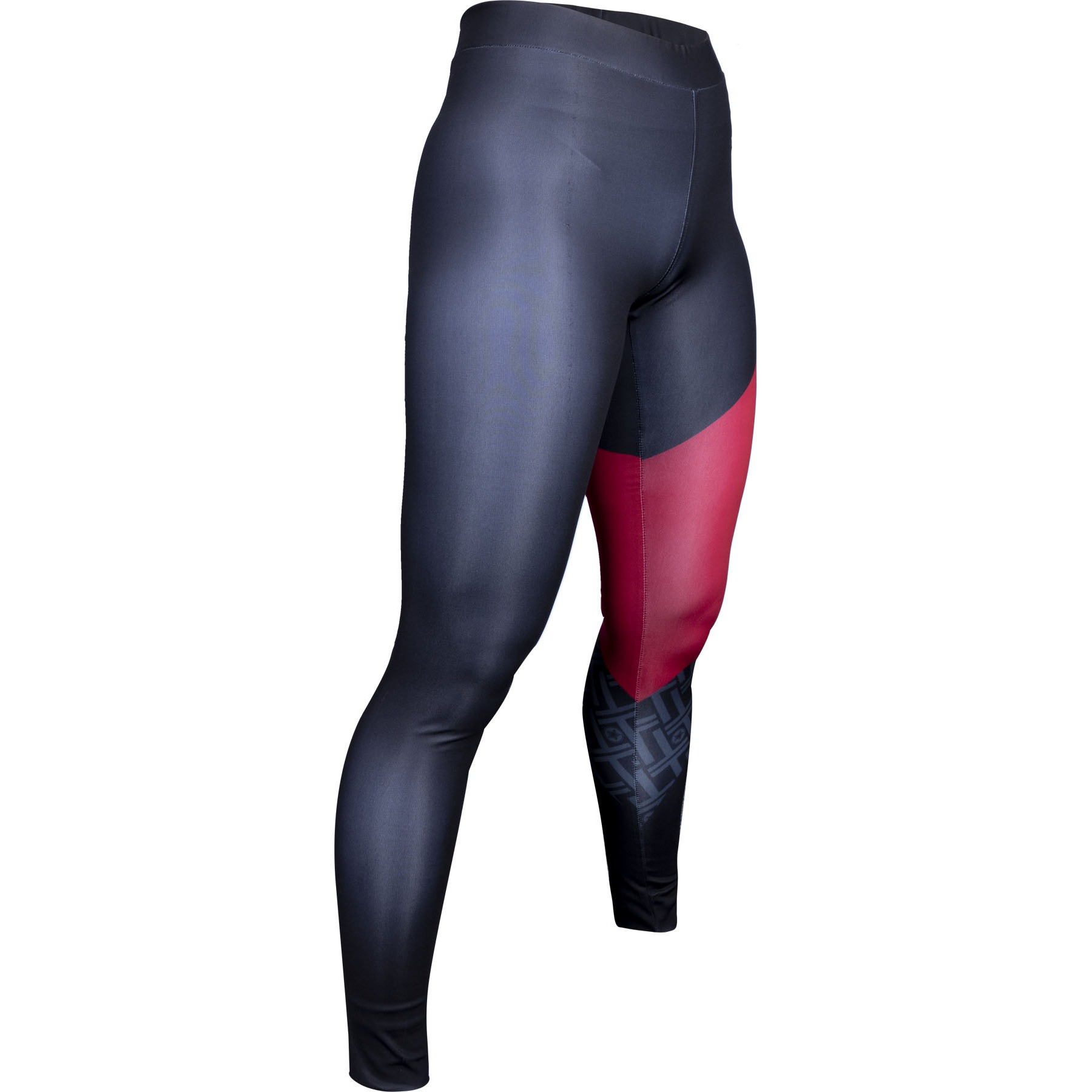 TOP TEN Sport-Leggings - ITF Color Ray - Schwarz / Rot TOP TEN Sport-Leggings - ITF Color Ray - Schwarz / Rot