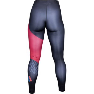 TOP TEN Sport-Leggings - ITF Color Ray - Schwarz / Rot