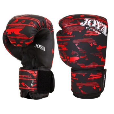 Joya Kinder Camo V2 Kickboxhandschuhe Rot