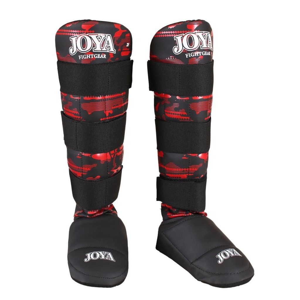 Joya Kinder Camo V2 Schienbein- und Spannschutz Rot
