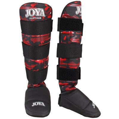 Joya Kinder Camo V2 Schienbein- und Spannschutz Rot