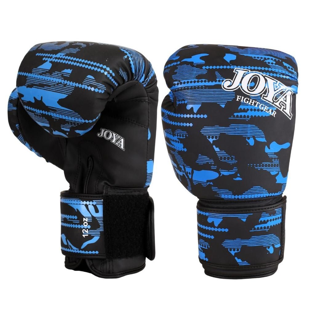 Joya Kinder Camo V2 Kickboxhandschuhe Blau