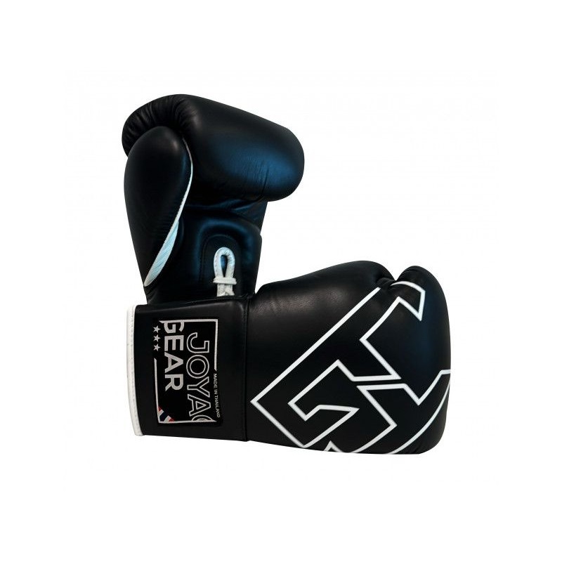 Joya Strike Schnür-Kickboxhandschuhe Schwarz