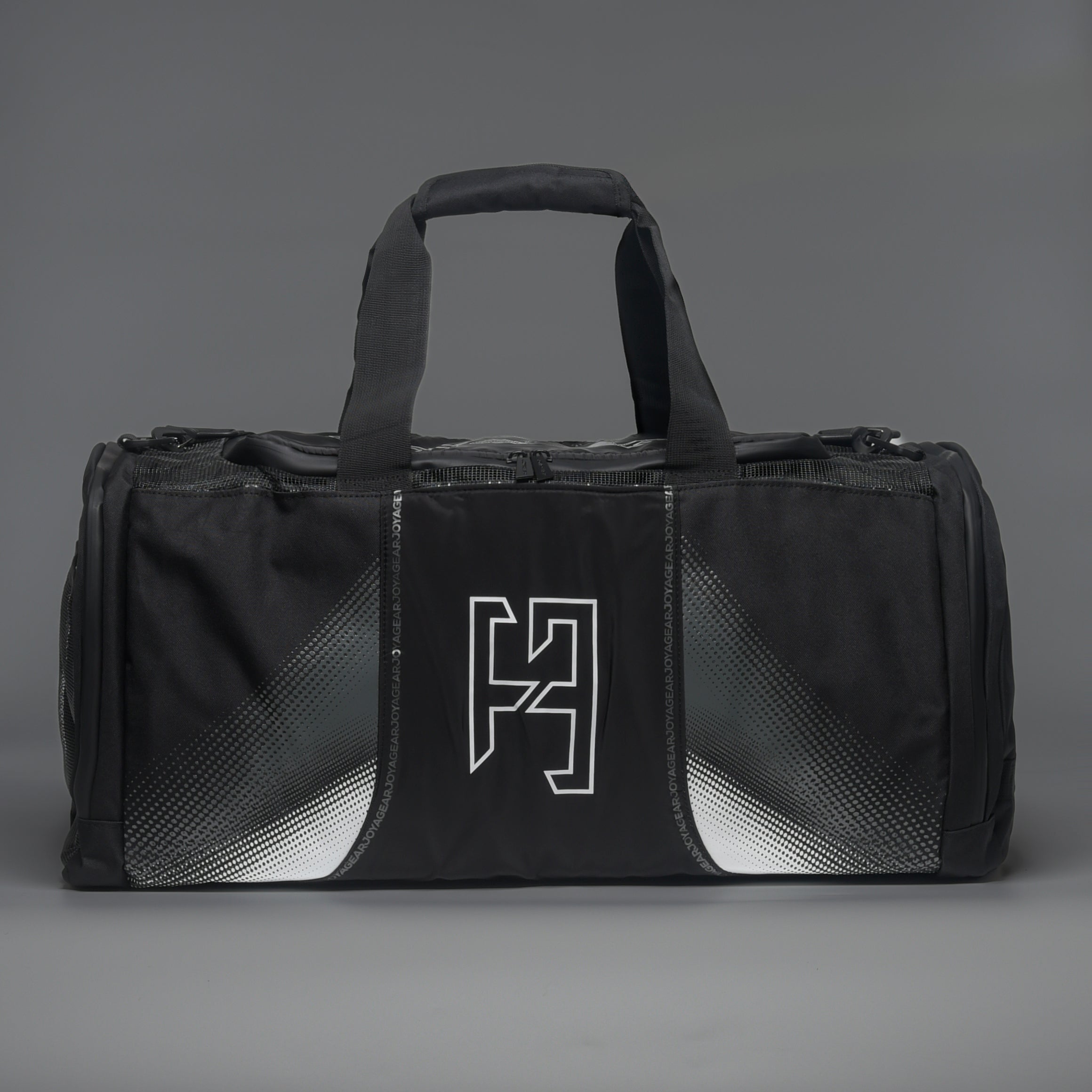 Joya Evolution Sporttasche Schwarz Weiß 65x25x32 cm Joya Evolution Sporttasche Schwarz Weiß 65x25x32 cm