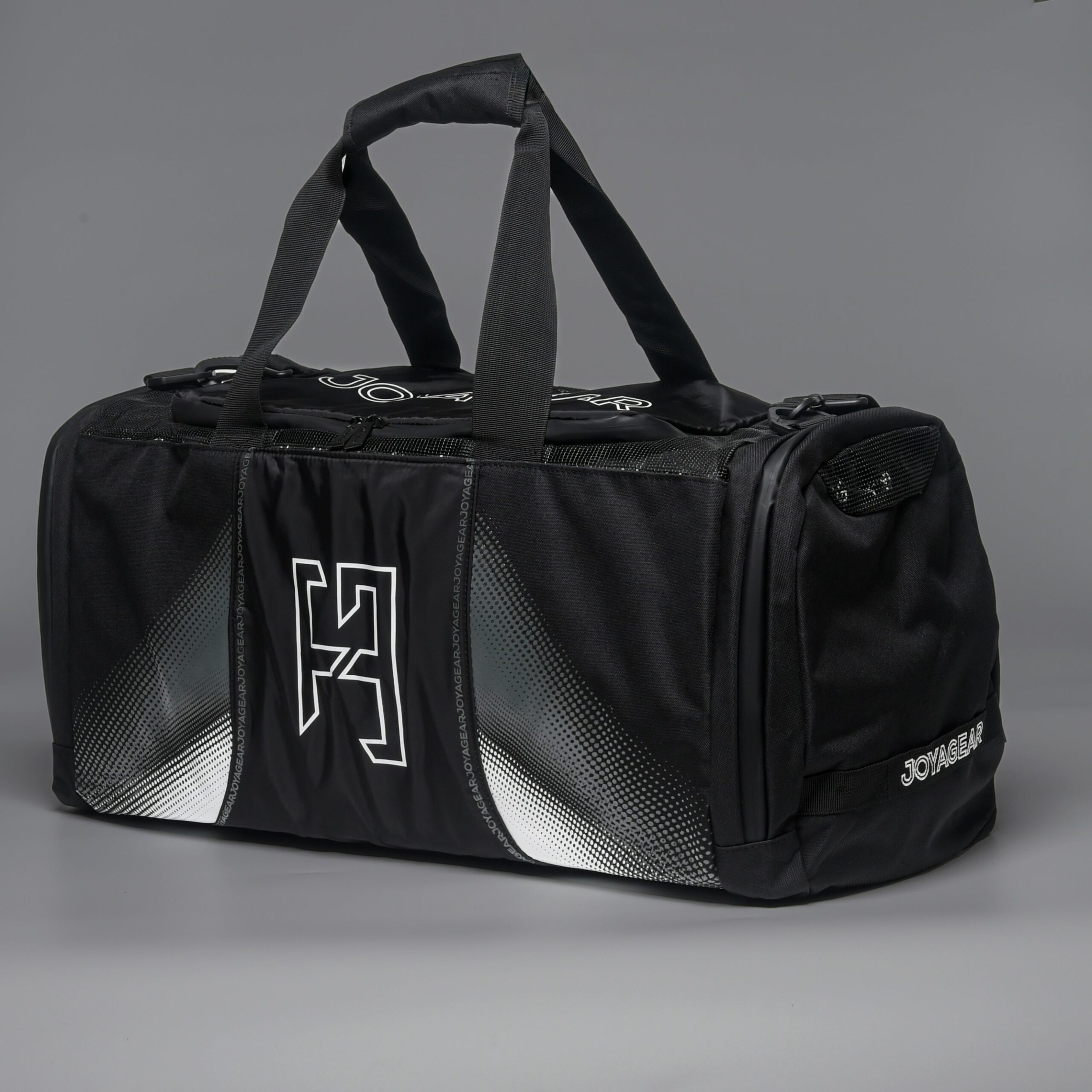 Joya Evolution Sporttasche Schwarz Weiß 65x25x32 cm Joya Evolution Sporttasche Schwarz Weiß 65x25x32 cm
