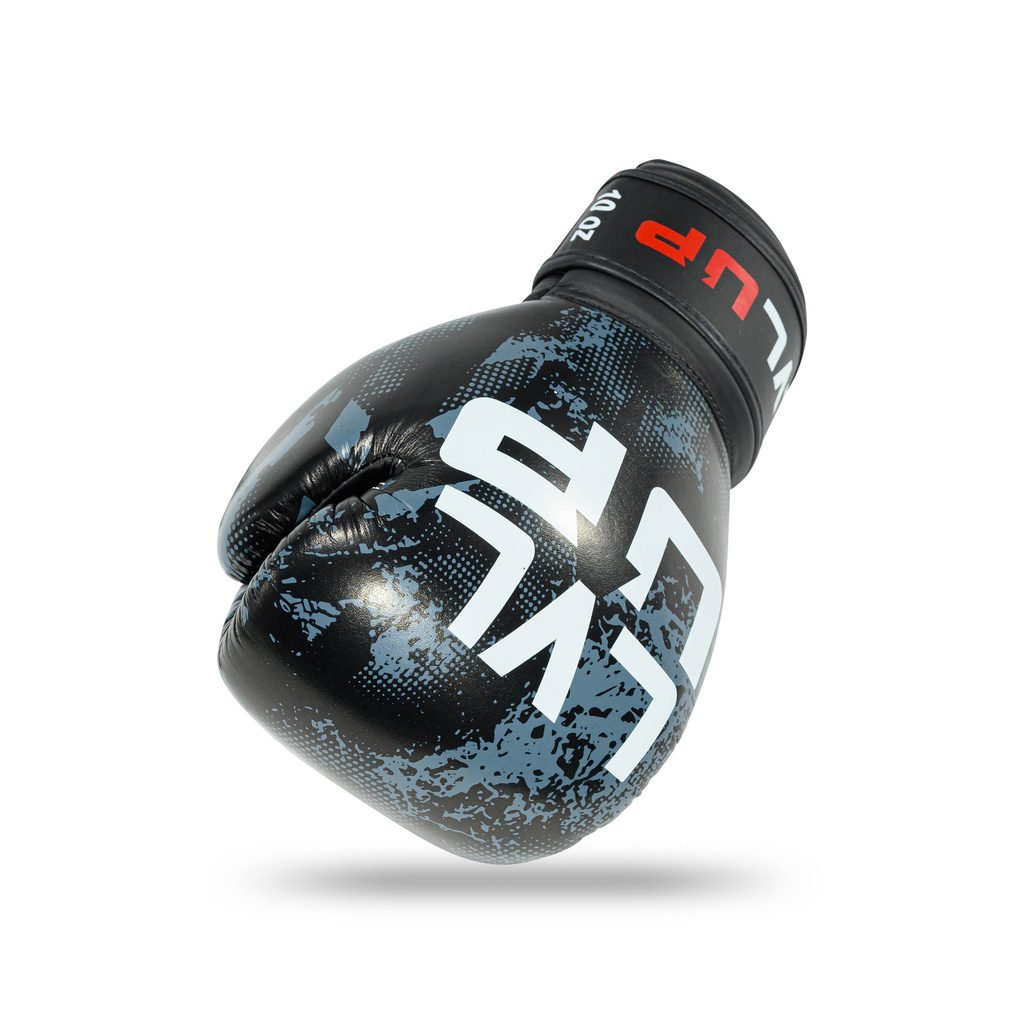 LVLUP Kickboxhandschuhe Schwarz Grau (LVL-UP-BG-STADIUM-1) LVLUP Kickboxhandschuhe Schwarz Grau (LVL-UP-BG-STADIUM-1)