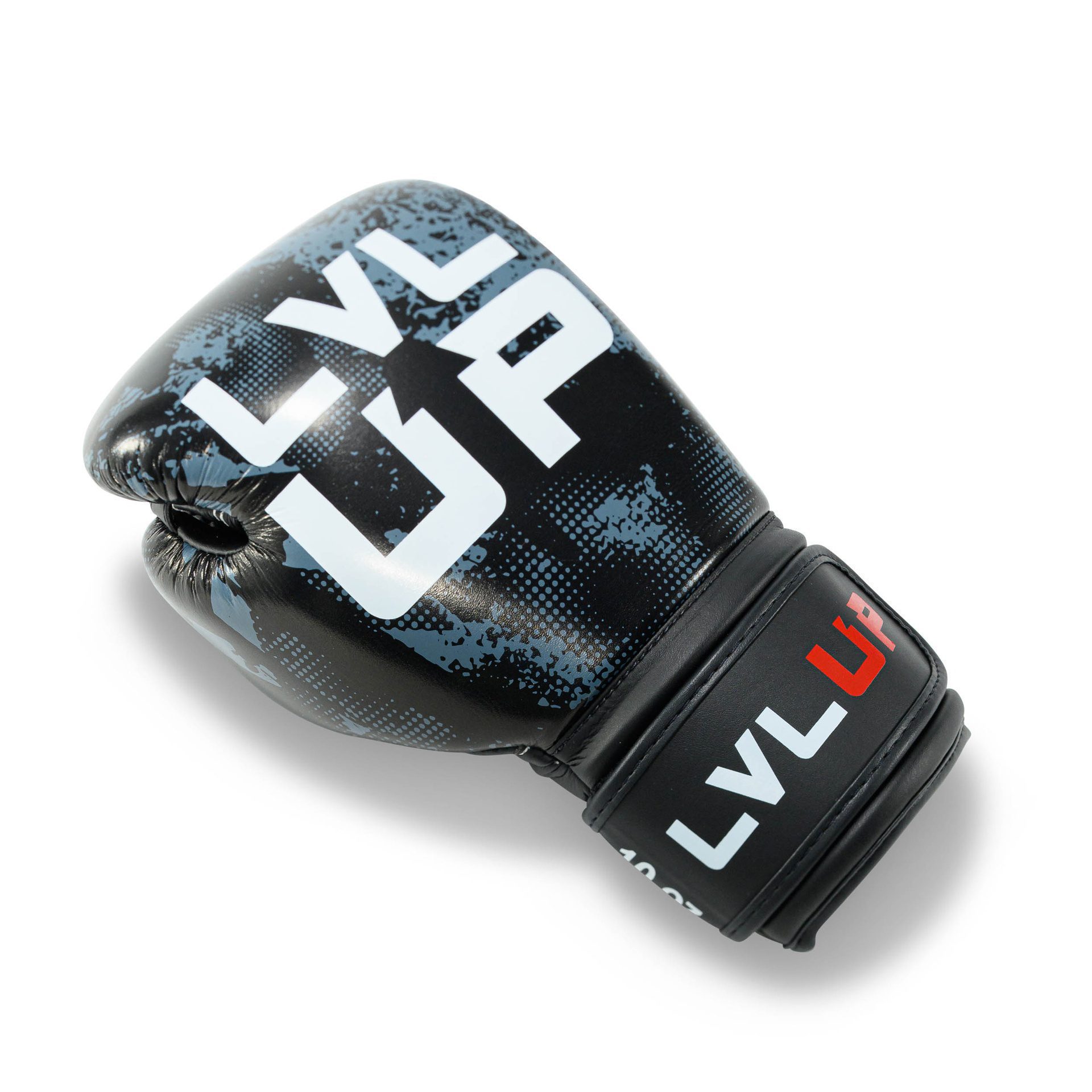 LVLUP Kickboxhandschuhe Schwarz Grau (LVL-UP-BG-STADIUM-1) LVLUP Kickboxhandschuhe Schwarz Grau (LVL-UP-BG-STADIUM-1)