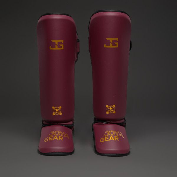 Joya Siam Schienbein- und Spannschutz Maroon Black Joya Siam Schienbein- und Spannschutz Maroon Black