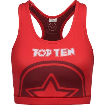 TOP TEN Sport-BH - WAKO - Rot / Blau TOP TEN Sport-BH - WAKO - Rot / Blau