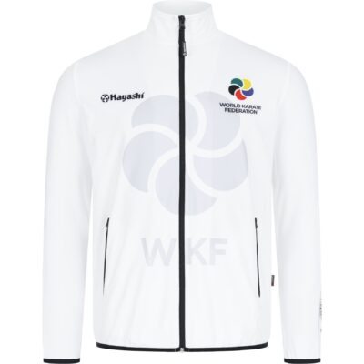 Hayashi Trainingsjacke - WKF Zeal - Weiß